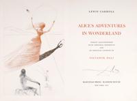 Salvador Dali ALICE'S ADVENTURES IN WONDERLAND Etching - Sold for $1,408 on 05-16-2026 (Lot 341).jpg
